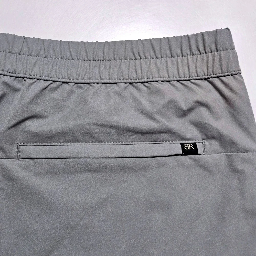 Banana Republic Men Performance Jogger Pants Light Grey Size 34 Tech Stretch New